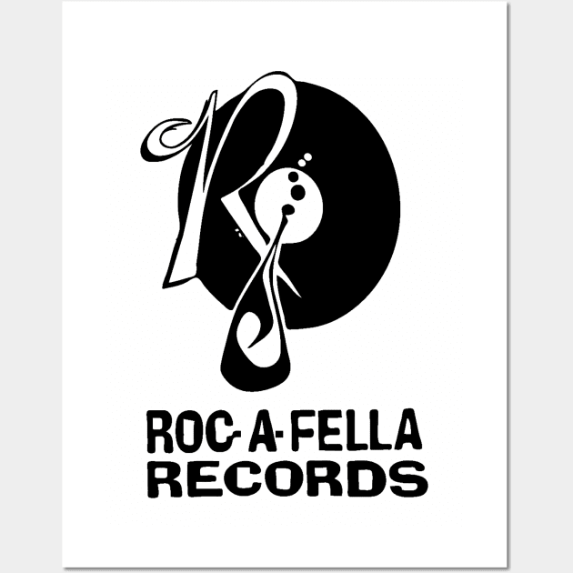 Roc-A-Fella Records Wall Art by MindsparkCreative